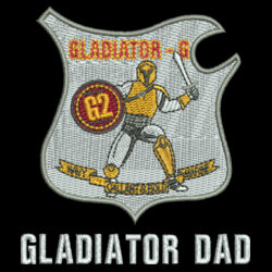 Gladiator Dad Journey Fleece Jacket Design